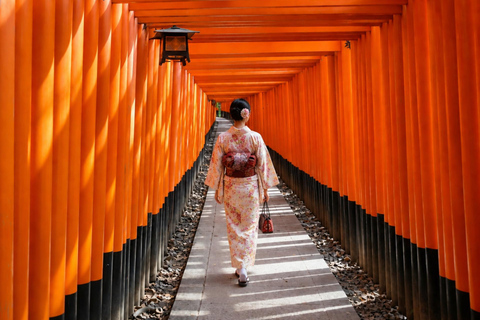 Osaka/Kyoto: Fushimi Inari, Uji & Nara Private Day Tour No Guide – Osaka/Kyoto Pickup & Drop-off