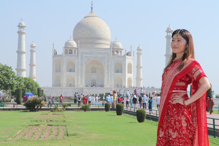 Vanuit Jaipur: Taj Mahal Zonsopgang &amp; Agra Fort Tour met de autoPrivé TajMahal Zonsopgang &amp; Agra Fort Tour met de auto vanuit Jaipur