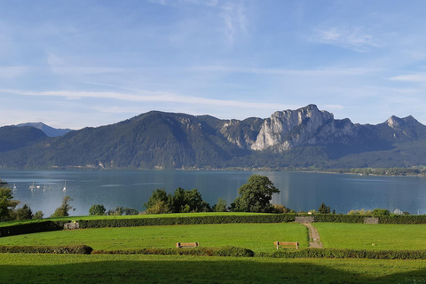 Viagem particular de Salzburgo a Mondsee, St. Gilgen e vice-versa