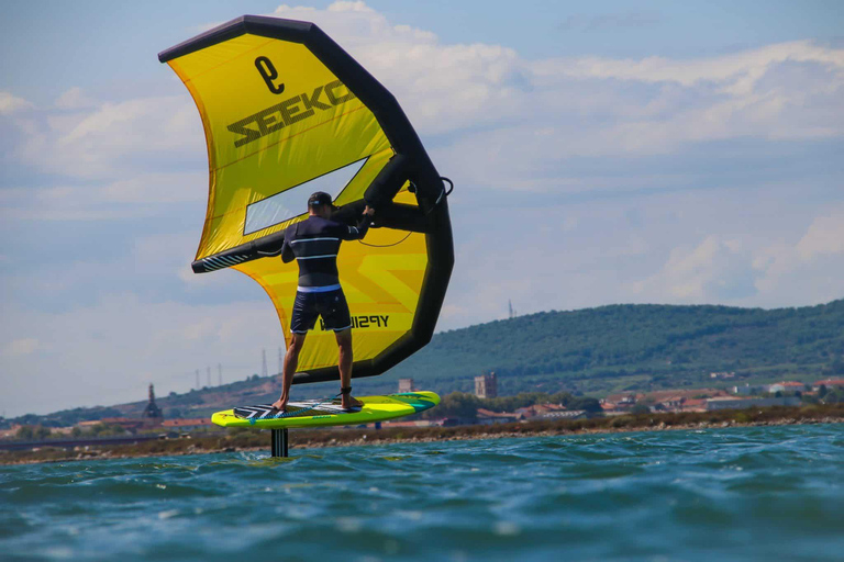 Frontignan Plage: Lección de surf con alas3h Lección de surf con alas