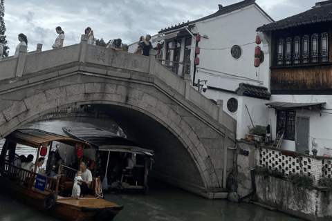 Tour privato di mezza giornata delle meraviglie della città d&#039;acqua di Zhujiajiao