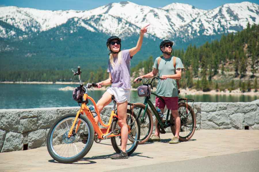Lake Tahoe: East Shore Trail Self-Guided Electric Bike Tour. Foto: GetYourGuide
