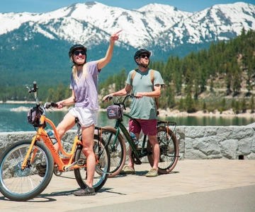 2 HR Self-Guided Electric Bike Tour | Tahoe East Shore Trail