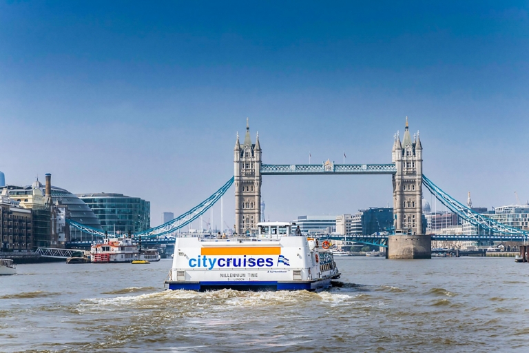 Londres: crucero turístico por el río TámesisMuelle de la torre al muelle de Westminster