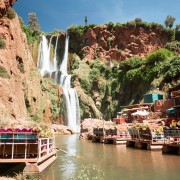 Marrakech: Cascate di Ouzoud e tour in barca (facoltativo)