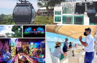 Ultimatives Sentosa-Abenteuer: Geführte Tour durch Luft, Land und Meer