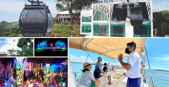Ultimate Sentosa Adventure: Air, Land & Sea Guided Tour