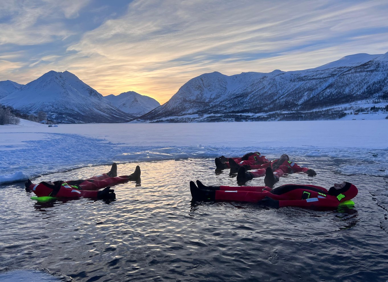 Tromsø: Arktisk flydning med snacks og drinks