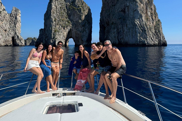 Sorrento: Private Boat Tour with Skipper and Open Bar
