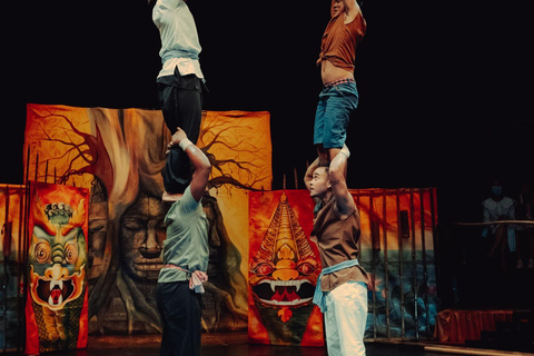 Siem Reap: The Cambodian Circus Show with Pick up & Drop off Section: A Vip Tickets