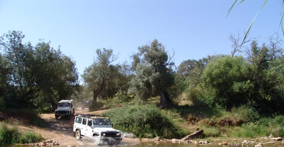 From Albufeira: Jeep Safari & Benagil Cave Boat Tour