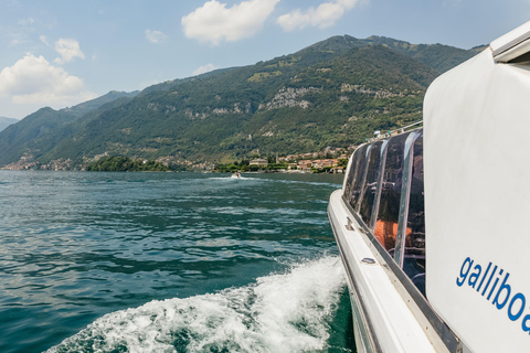 Da Milano: Tour del Lago di Como con crociera, Bellagio e LuganoTour con Piazza IV Novembre Punto di incontro