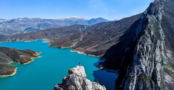 Ruhe am Bovilla-See: Tagestour ab Durres/Golem/Tirana