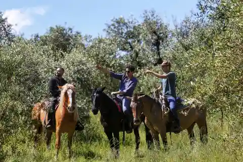 Florence: Paardrijden & Chianti boerderij maaltijd