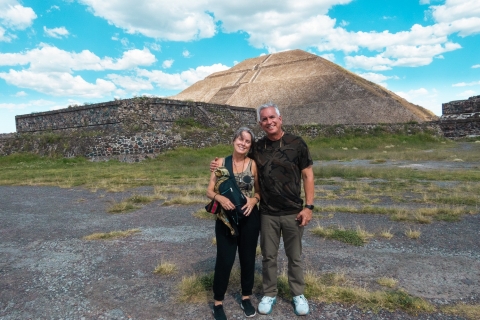 De Mexico: visite de l'aube en petit groupe à Teotihuacan