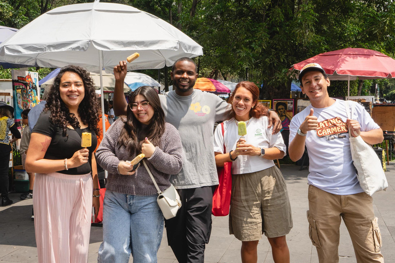 Mexico : visite du marché de Coyoacán avec dégustations gastronomiquesMexico : visite du marché de Coyoacán avec dégustations culinaires