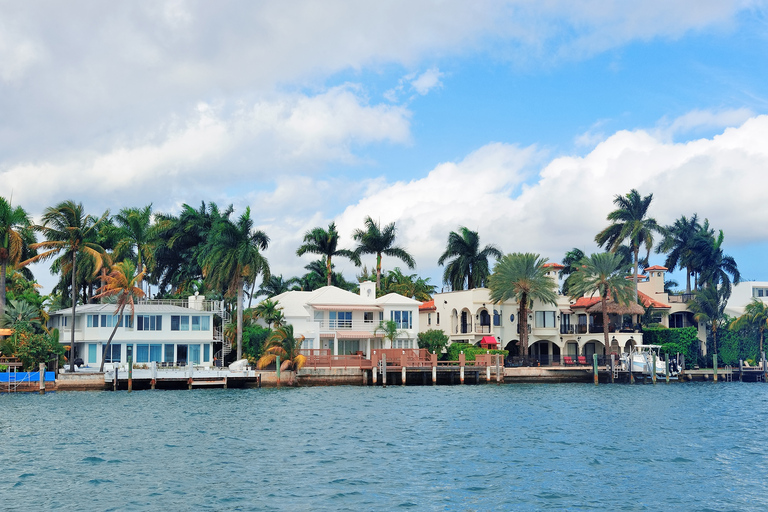 Miami Boat Tour : Mansions & Skyline with optional Pick-up PARTIAL PAYMENT | Miami Boat Tour