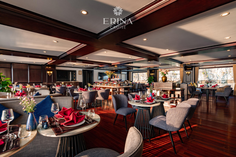 2/3-Day Halong & Lan Ha Bay Erina 5* Cruise balcony, bathtub 3-Days Cruise with Transfer from/to Hanoi or Ninh Binh