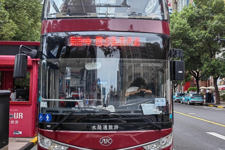 Shanghai : billet de bus à arrêts multiples et attractions facultativesShanghai : billet de bus à arrêts multiples 24 h