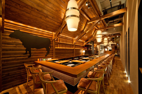 Premium Yakiniku at Yakiniku Manno Shinsaibashi Standard Mano Wagyu Lean Meat Assortment