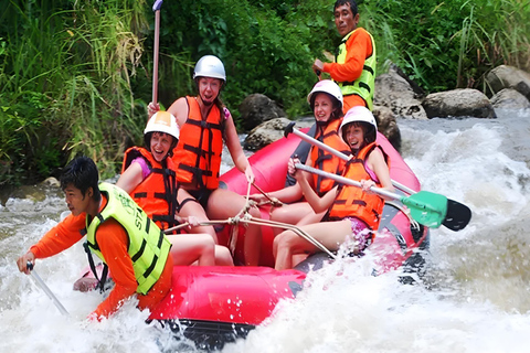 Phuket: Phang Nga Monkey Cave, Rafting & Zipline Day Tour