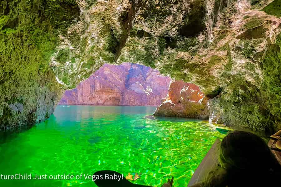 Willow Beach: Kajaktour zur Smaragdhöhle. Foto: GetYourGuide