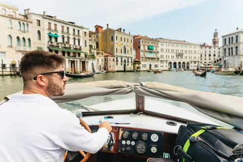 Venice: Marco Polo Airport Water Taxi Transfer