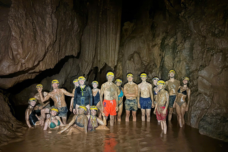 Phong Nha: Zipline Dark Cave & Paradise Cave Exploration Option 4: Full Adventure Experience - Drop-off in Hue