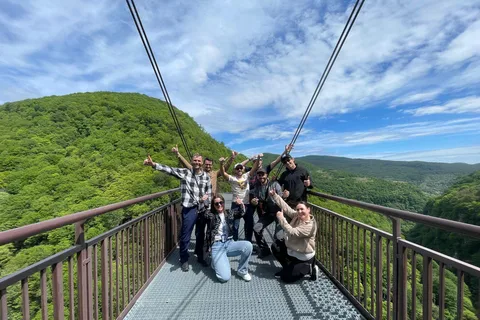 From Kutaisi: Martvili & Okatse Canyons & Cave Guided Tour