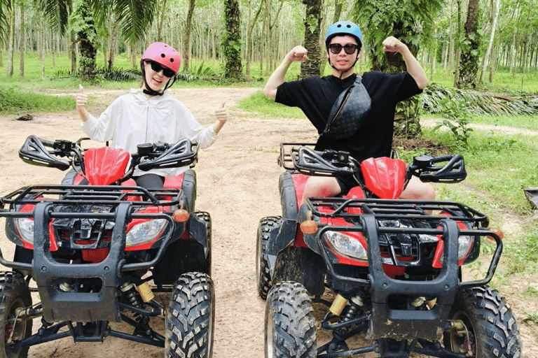 Krabi: Guided ATV Jungle Ride & Khlong Root Kayaking ATV Ride (45 Mins) + Kayaking (2 Hours)