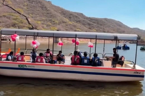 Jaipur: Speed Boat, Amber Walking Tour & Sunset with Pickup Speed Boat With Amber Walking Tour
