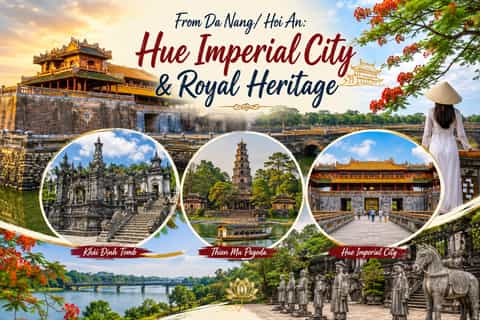 From Da Nang/ Hoi An: Hue Imperial City & Royal Heritage - Image 3