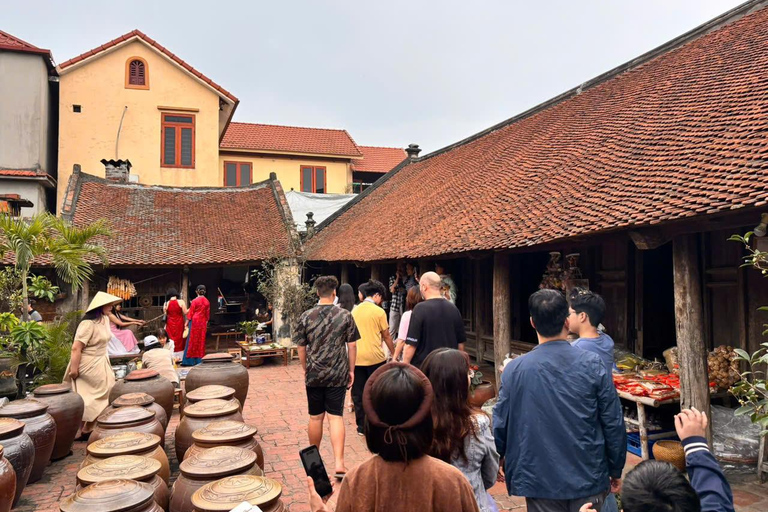 Hanoi: Duong Lam, Carpentry & Silk Village Or Incense & Hat Private: Incense Village & Hat Village & Silk Village