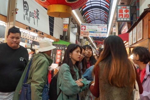 Osaka: 2-Hour Kuromon Market Walking Street Food Tour