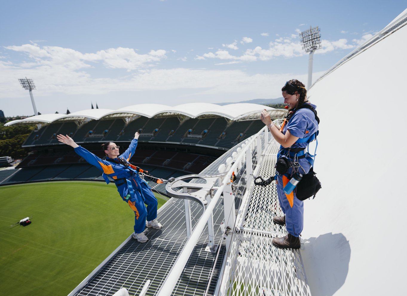 Adelaide: Rooftop Climbing Experience af Adelaide Oval