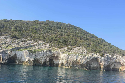 Zakynthos:Kreuzfahrt um die Insel&amp;Schildkröten mit EuroskySchiffswrack Blue Caves &amp; Turtles Island Ceri Caves