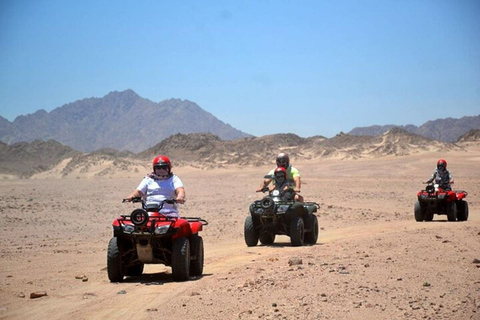 Sharm El Sheikh:ATV Mega Safari Parasailing Glazen boot Lunch