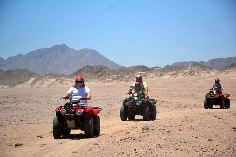 Sharm El Sheikh:ATV Mega Safari Parasailing Glazen boot Lunch