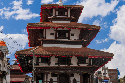 Kathmandu: rondleiding op het Durbarplein vanuit ThamelKathmandu: rondleiding op het Durbar-plein vanuit Thamel