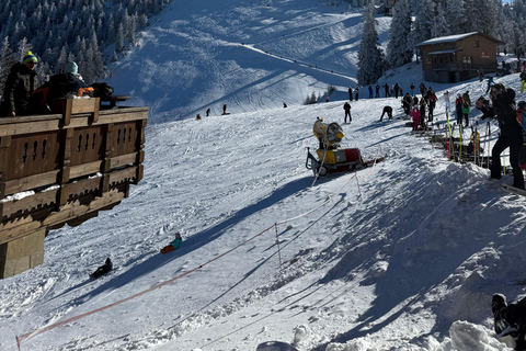 Desde Bucarest: Excursión de un día para esquiar en Poiana Brasov