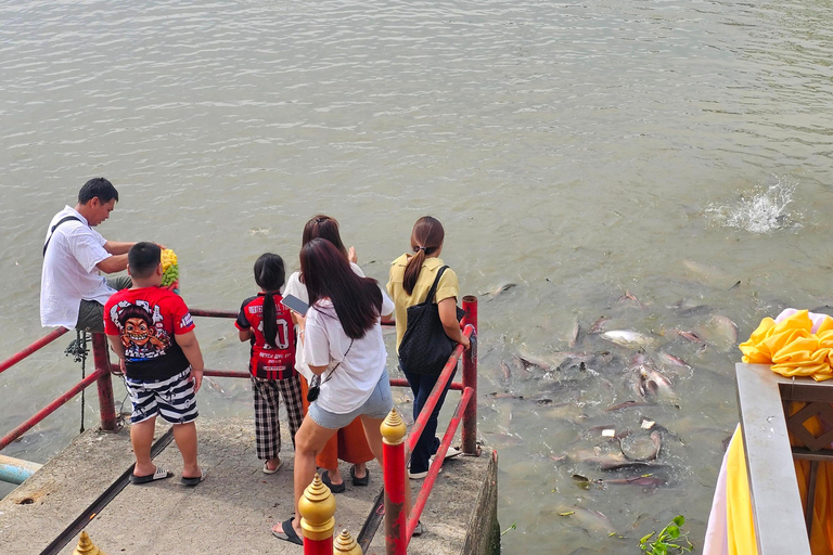 Pattaya : Excursion d&#039;une journée à Ayutthaya avec visite privée à bord d&#039;une longue queue