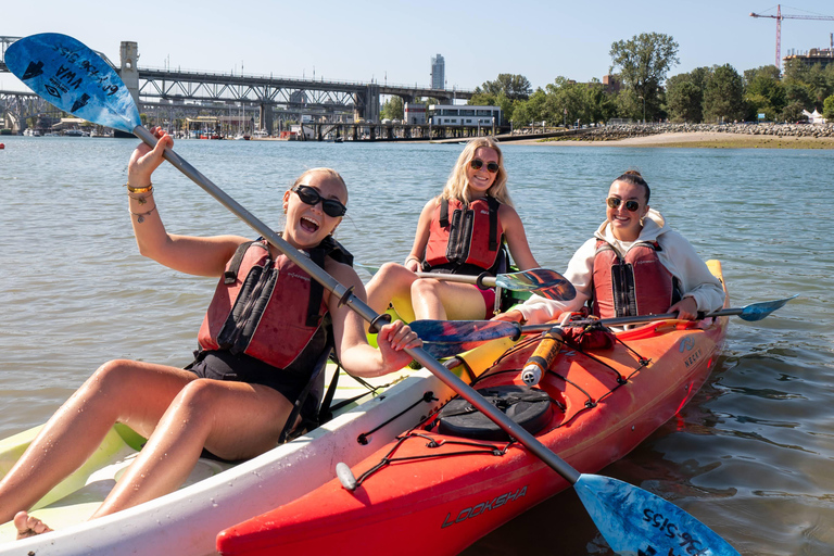 3 Hour Kayak in Vancouver with Coffee on the BeachSingle-Seat Kayak