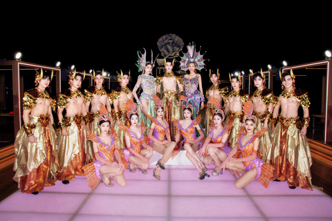 Pattaya: Oriental Atlantis Dinner Cruise & Cabaret Show VIP Seat (Private Table for 1-6 Person)