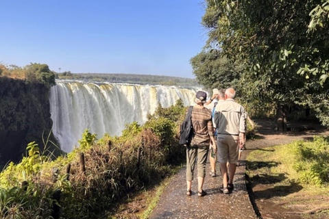 Visite guidée des chutes - côté zimbabwéen