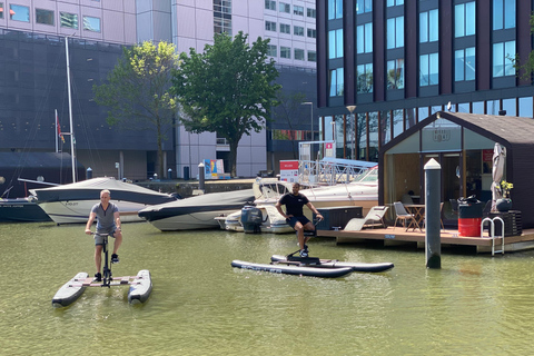 Schiller Wasserfahrradverleih in Rijnhaven Rotterdam