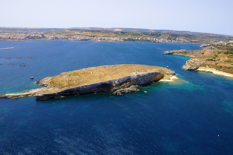 Desde Sliema o Bugibba: ferry de ida y vuelta a la Laguna Azul de CominoFerry de ida y vuelta a la Laguna Azul de Comino desde Bugibba