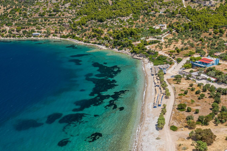 From Athens: Loutraki, Vouliagmeni Lake & Beach Swim Day