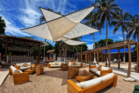 Cartagena: Day pass Mangata Luxury Beach with lunch and dj