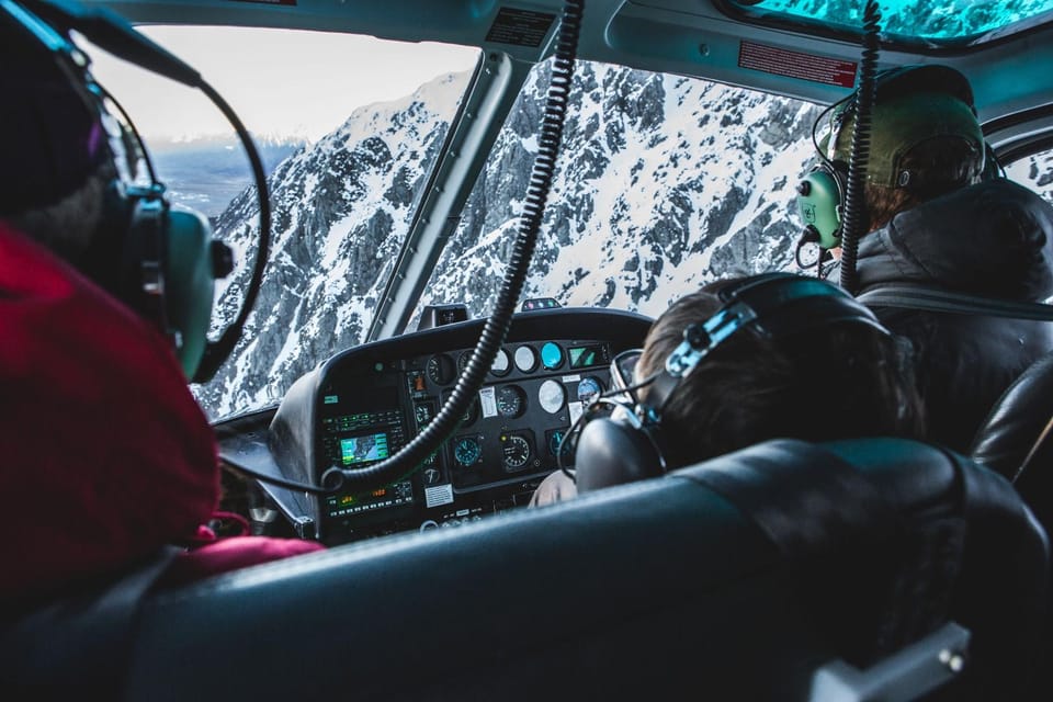 Franz Josef, 30-min Flight Franz Josef & Tasman Glaciers - Hizvo