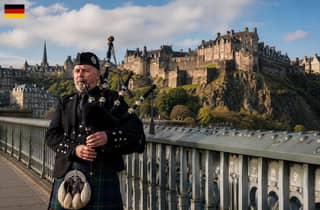 Tour durch die Altstadt von Edinburgh & versteckte Highlights auf Deutsch